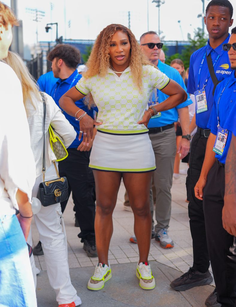 Serena Williams attends day seven of the 2024 U.S. Open Tennis Championships in Flushing on September 1, 2024 in New York City.