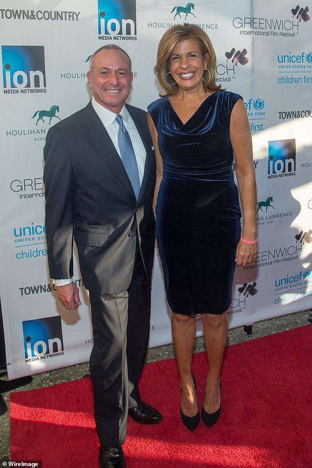 Today co-host Hoda Kotb suggested that her participation in a Hoffman Process retreat in 2021 may have been what prompted her to end her engagement to ex-fiancé Joel Schiffman (both pictured).