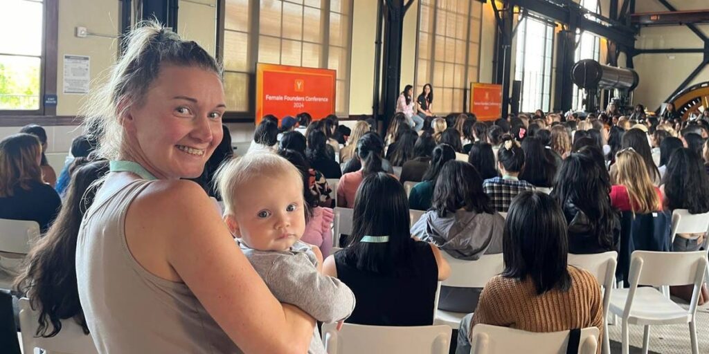 I was asked to leave an event for female entrepreneurs because I had my baby with me. I don't think babies and business should be separate.